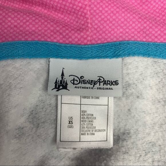 Disney Mickey and Minnie Hoodie Zipper down Black and White Printed Size… - Picture 11 of 13